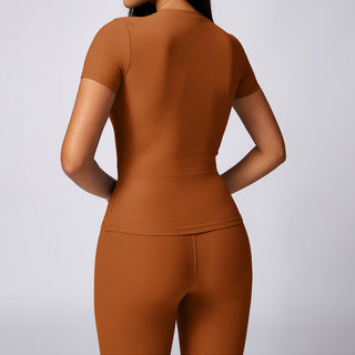 Hera Top - Chestnut