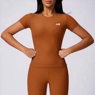 Hera Top - Chestnut