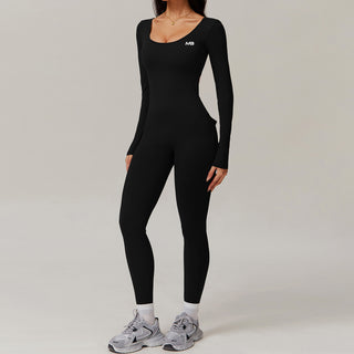 Icon Bodysuit Long Sleeve - Black