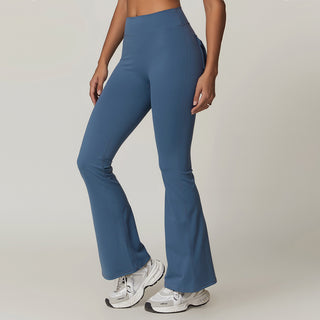 Icon Flare Leggings - Steel Blue