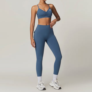 Icon Leggings - Steel Blue