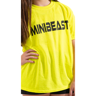 Minibeast Classic Youth Unisex Tee - Highlighter Yellow