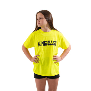 Minibeast Classic Youth Unisex Tee - Highlighter Yellow