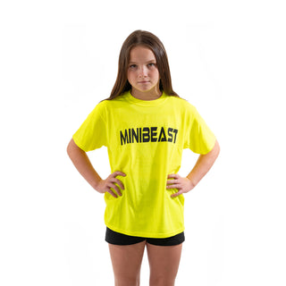 Minibeast Classic Youth Unisex Tee - Highlighter Yellow