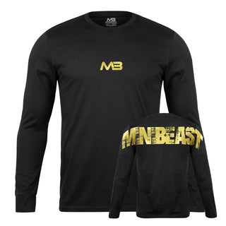 Underground Unisex Long Sleeve Shirt - Black / Gold
