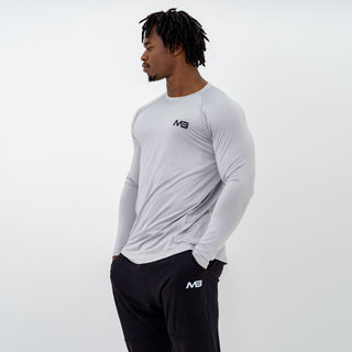 Apex Long Sleeve - Light Grey