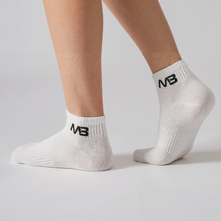 MB Low Socks (3 Pack) - White