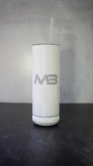MB Bluetooth Tumbler - White