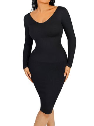 Contour H Dress - Black
