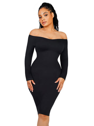 Contour H Dress - Black
