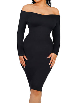 Contour H Dress - Black