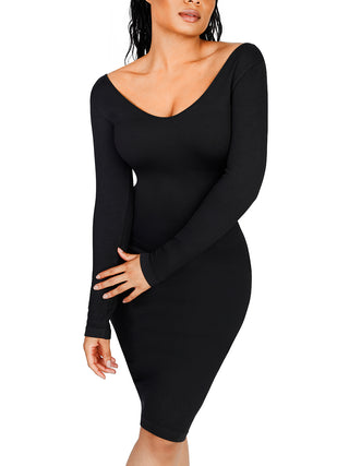 Contour H Dress - Black