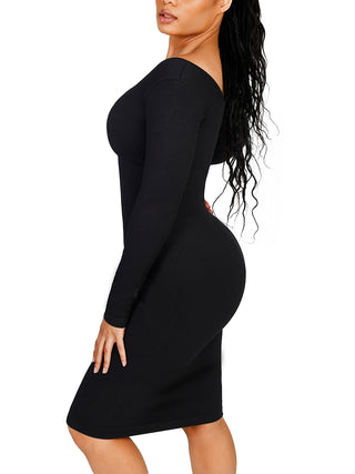 Contour H Dress - Black