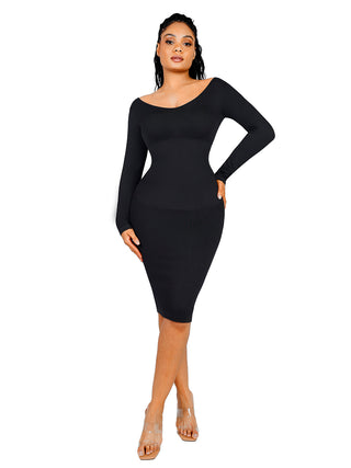 Contour H Dress - Black