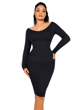 Contour H Dress - Black