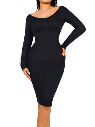 Contour H Dress - Black