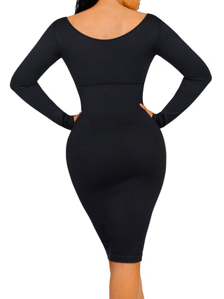 Contour H Dress - Black