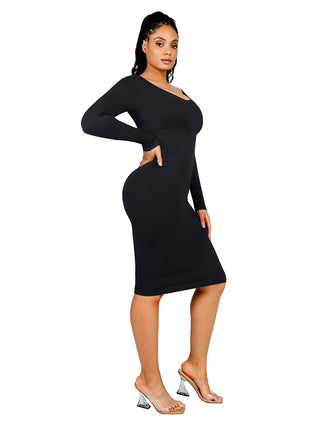 Contour H Dress - Black