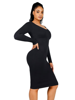 Contour H Dress - Black