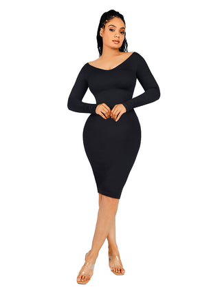 Contour H Dress - Black