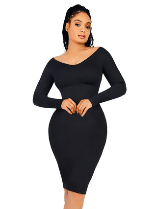 Contour H Dress - Black