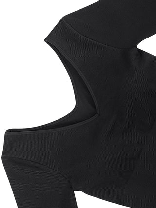 Contour H Dress - Black