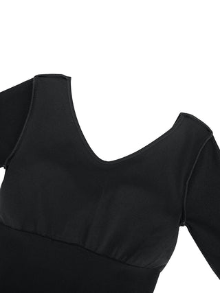 Contour H Dress - Black