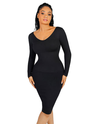 Contour H Dress - Black