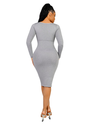 Contour L Dress - Grey