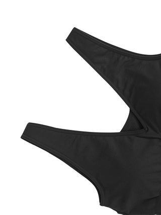 Contour V Dress - Black