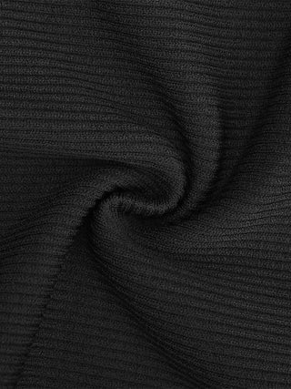 Contour V Dress - Black