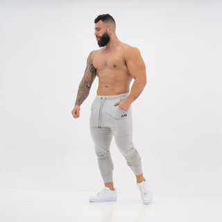 Fitted Joggers - Light Grey