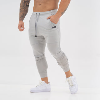 Fitted Joggers - Light Grey