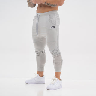 Fitted Joggers - Light Grey