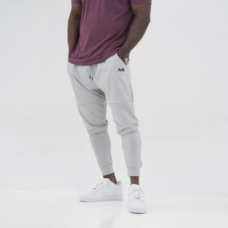 Fitted Joggers - Light Grey