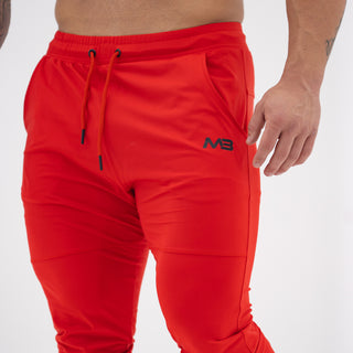 Fitted Joggers - Red
