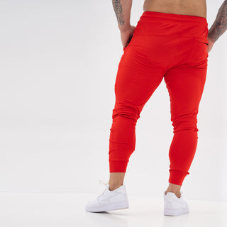 Fitted Joggers - Red