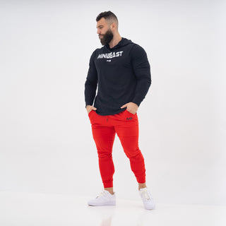 Fitted Joggers - Red