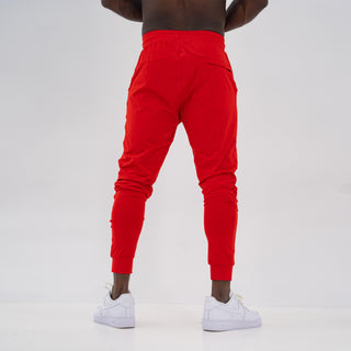 Fitted Joggers - Red