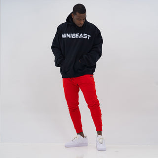 Fitted Joggers - Red