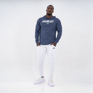 Fitted Joggers - White