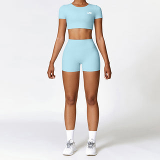 Momentum Shorts - Baby Blue