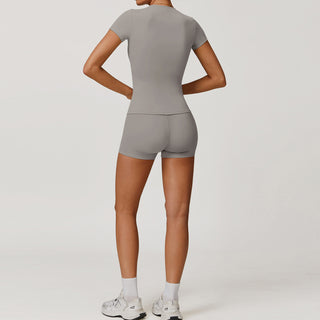 Momentum Shorts - Light Grey