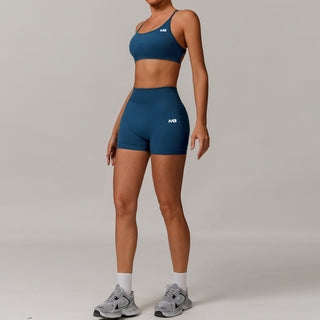 Muse Shorts - Steel Blue