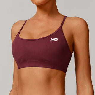 Muse Sports Top - Maroon