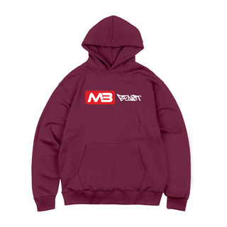Urban Beast - Pump Cover Hoodie - Maroon