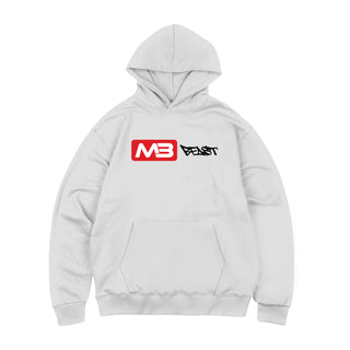 Urban Beast - Pump Cover Hoodie - White