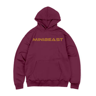 Minibeast - Pump Cover Hoodie - Maroon