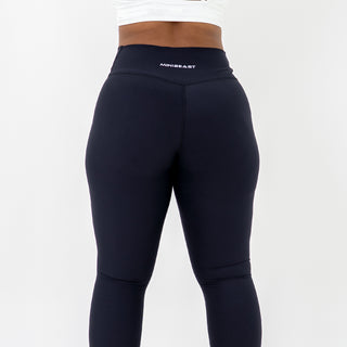 Shape-V Classic Flare Leggings - Black