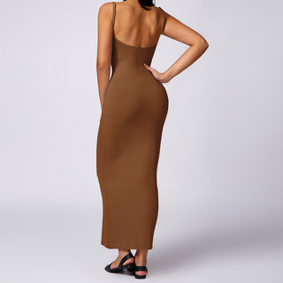 Silhouette Dress - Espresso